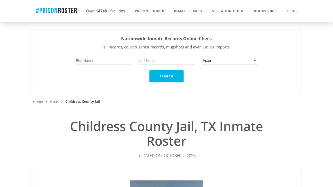 Childress County Jail, TX Inmate Roster - Prisonroster